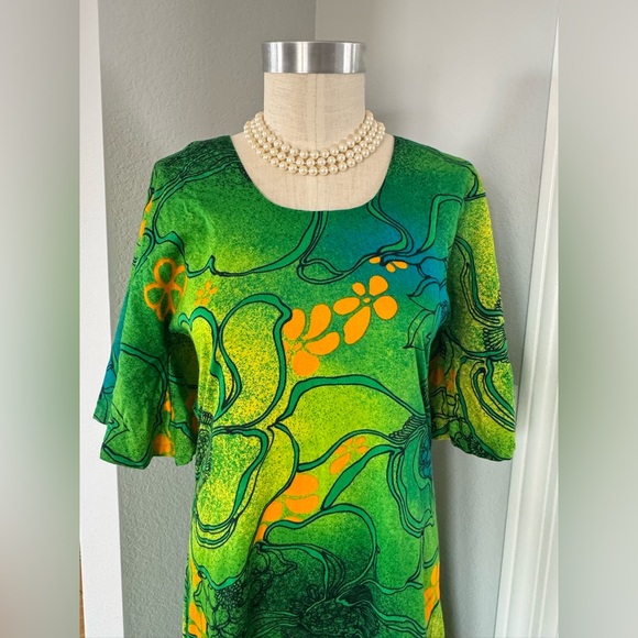 Vintage Two Potato Tiki Dress of Laguna Beach, California Small RARE - Picture 10 of 10